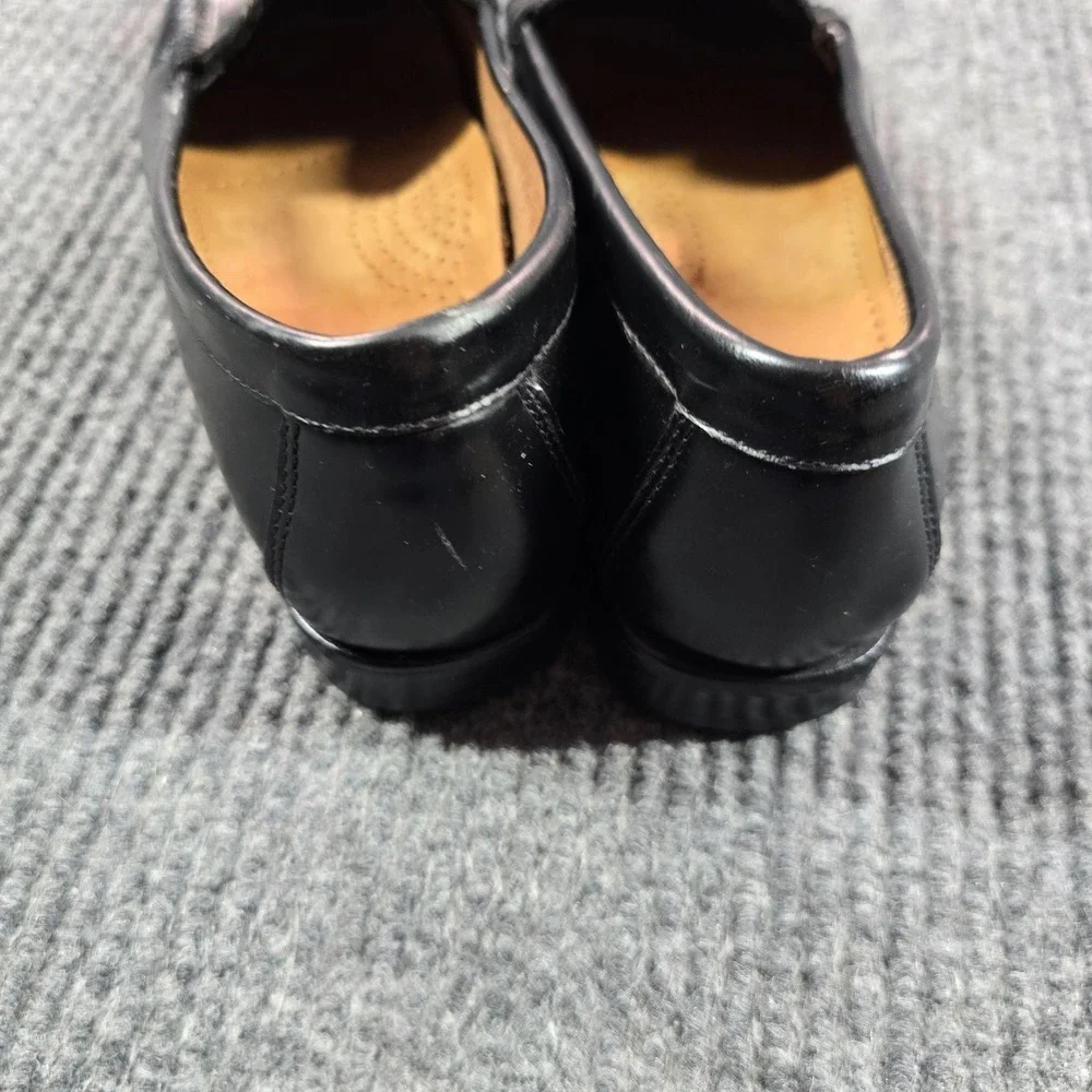 G.H. Bass Weejuns Shoes Mens Size 8 Black Leather Loafers